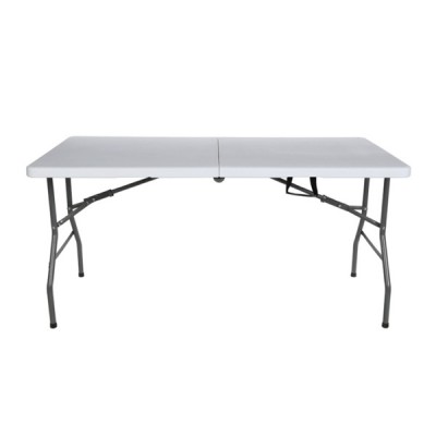 Folding long table plastic folding simple training conference table household folding dining table