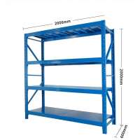 Storage Rack Supermarket Warehouse Steel Factory Heavy Duty storage shelf metal pallet rack for industrial factory shop