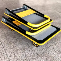 300KG heavy duty folding platform hand trolley