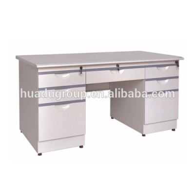 Steel Double Pedestal Office Table