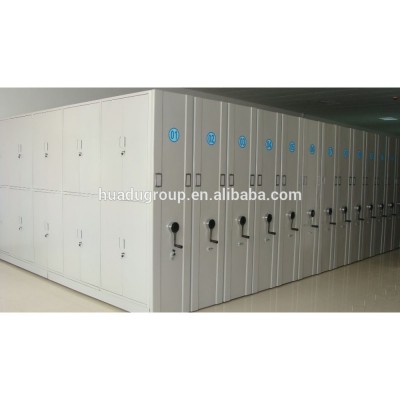 Compact Mobile Shelving / Metal Movable Filing Cabinets for Library