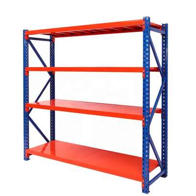 Industrial Heavy Duty Shelving 4 Level Shelving unit Deck racking Overhead Rack for Warehouse