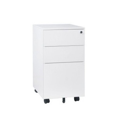 Office furniture of metal mobile pedestal 3 drawer file cabinet