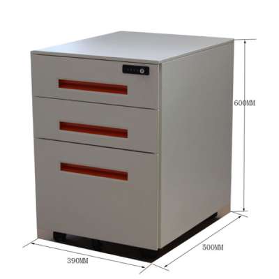 Storage under the desk mobile file A4 file cabinet